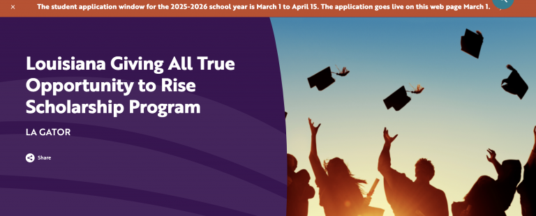 Louisiana Gator Scholarships Open for Applications This Saturday